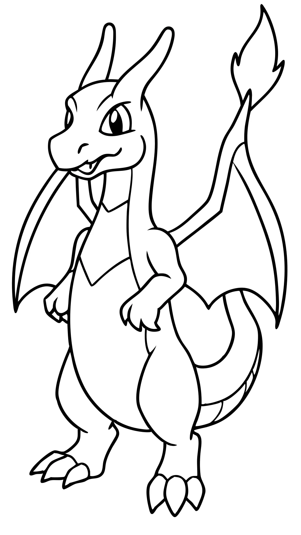 Página de color Charizard